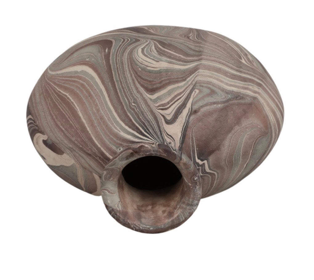 The Siena Swirl Globe Vase
