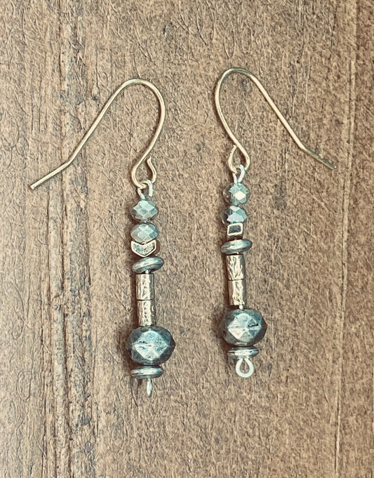 Silver Starlight Bead Strands
