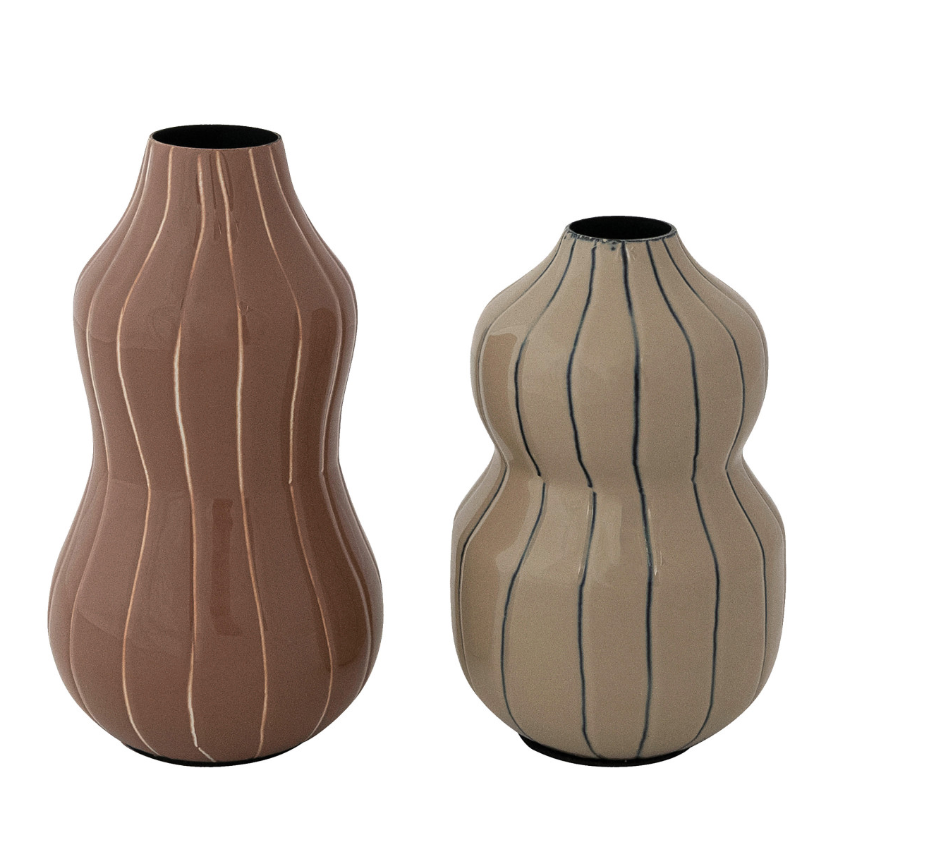 Contour Ceramic Decor Pair