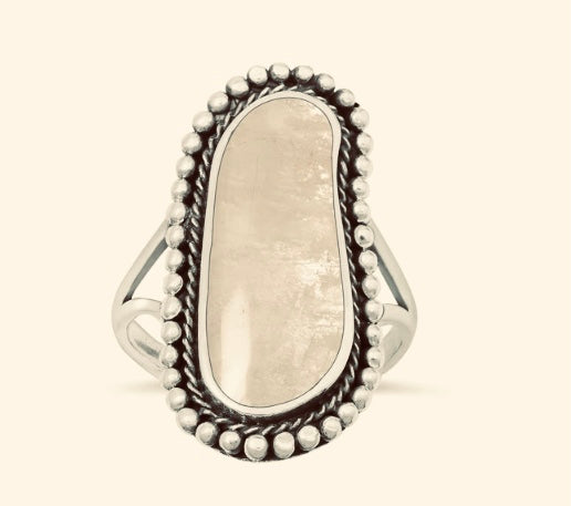Golden Hour Heirloom Moonstone Ring