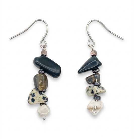 Starry Midnight Gemstone Strands