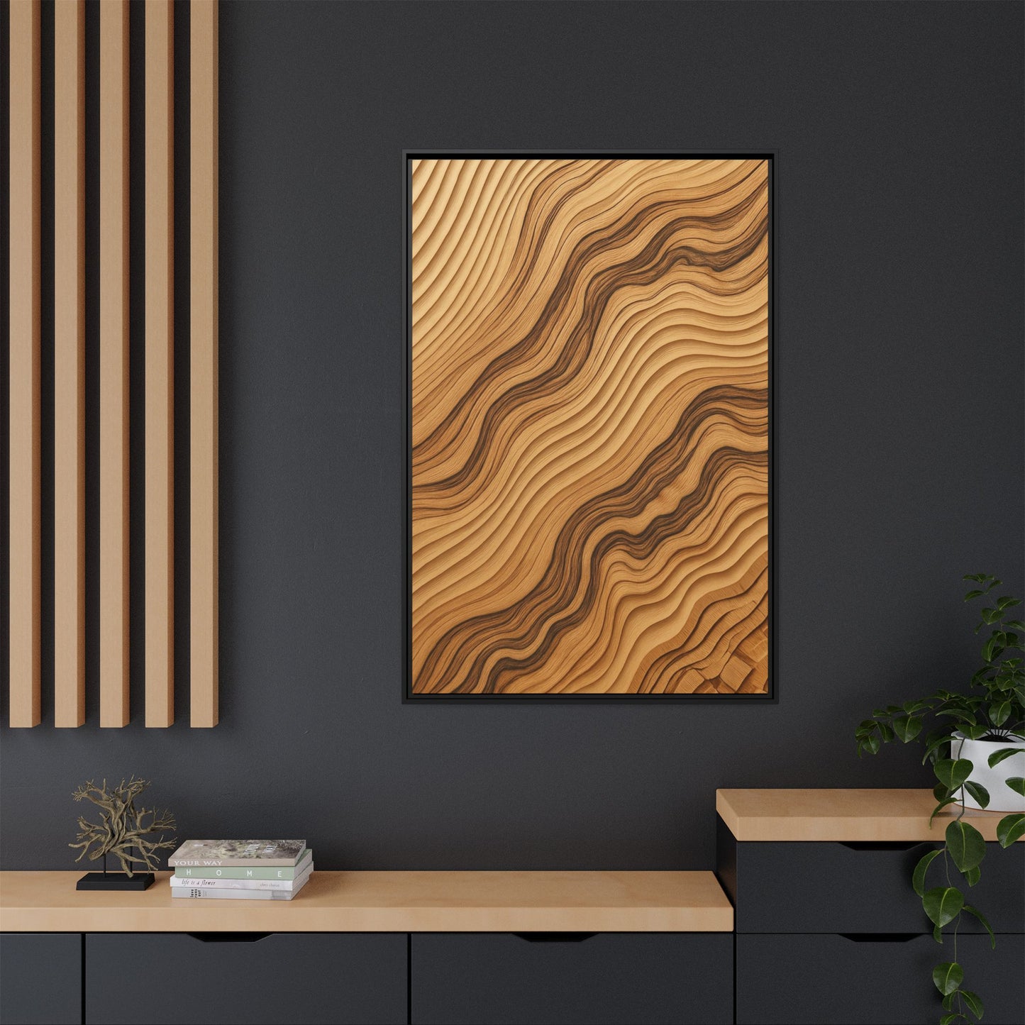 Wind Inspired Wood art