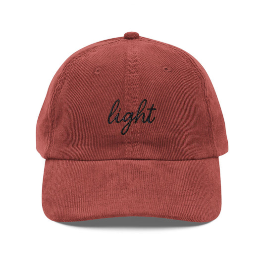Vintage Corduroy Cap (Embroidery)