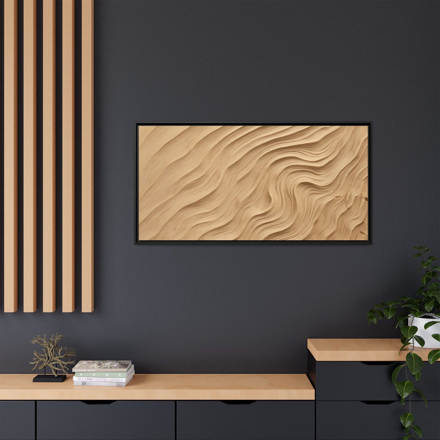 Wind Inspired Wood Artwork