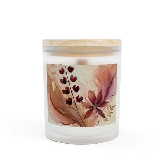 Frosted Glass Candle, 11oz