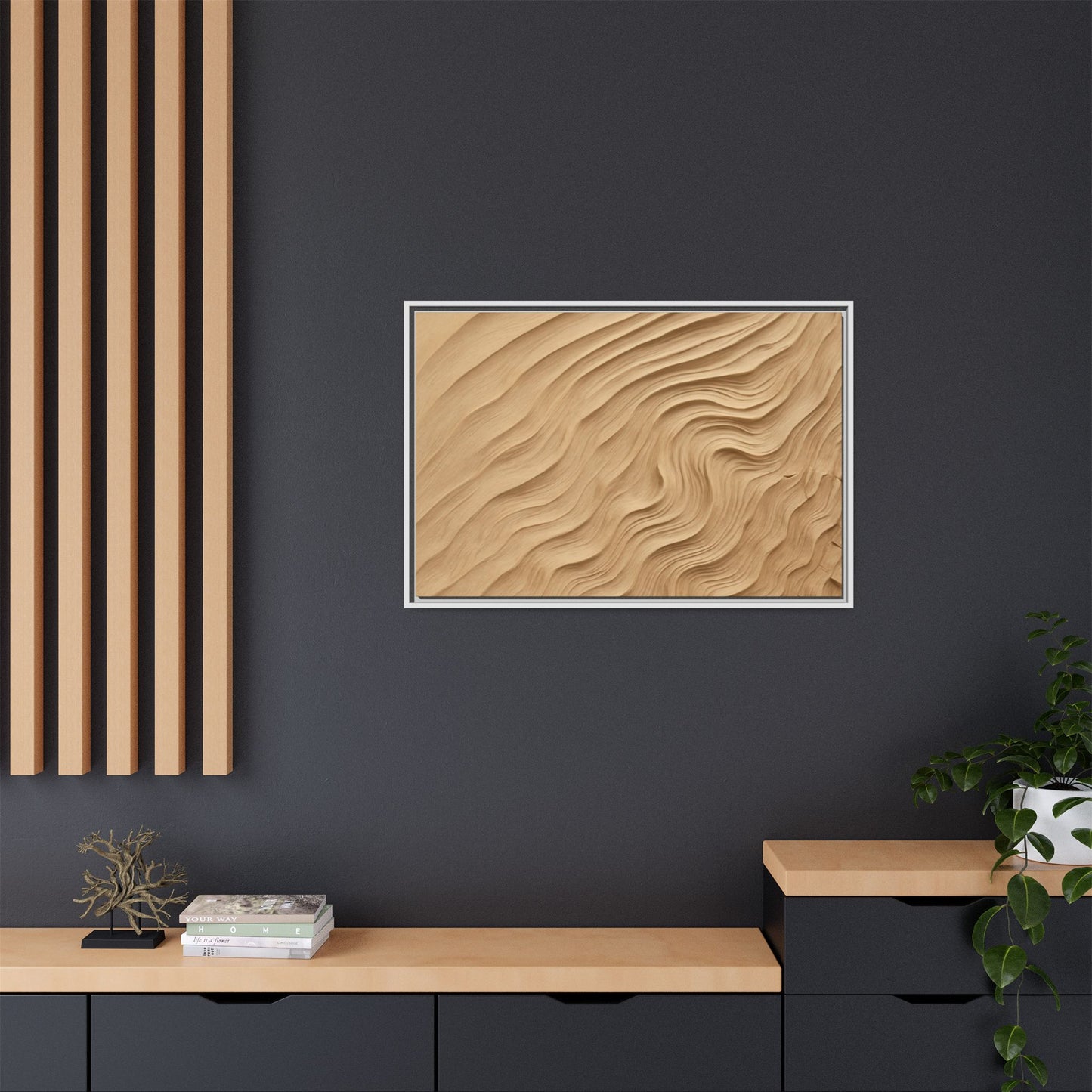 Wind Inspired Wood Artwork