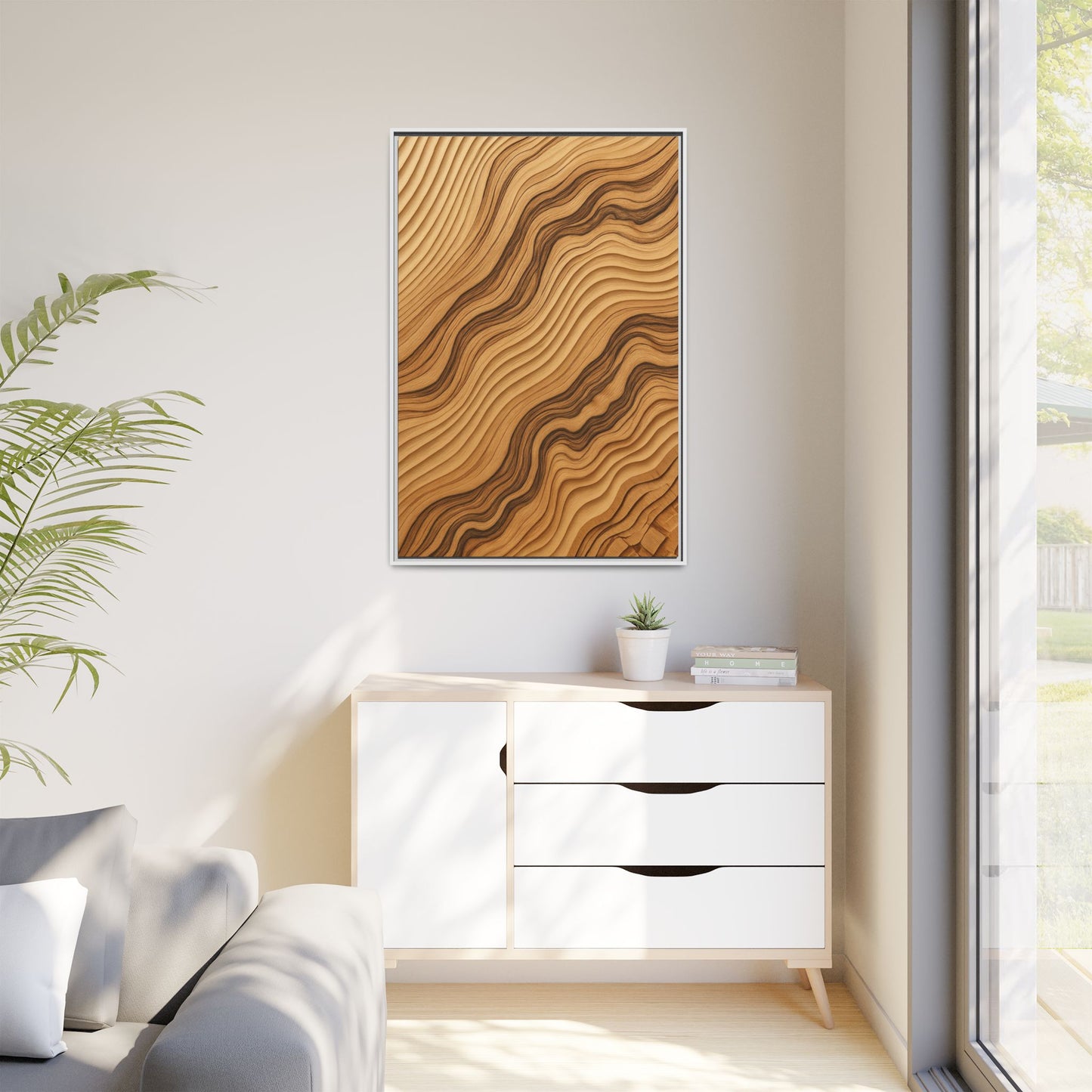 Wind Inspired Wood art