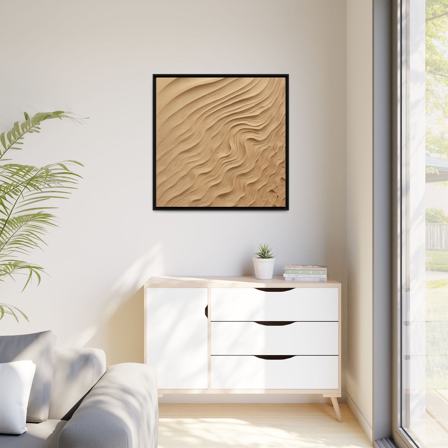 Wind Inspired Wood Artwork