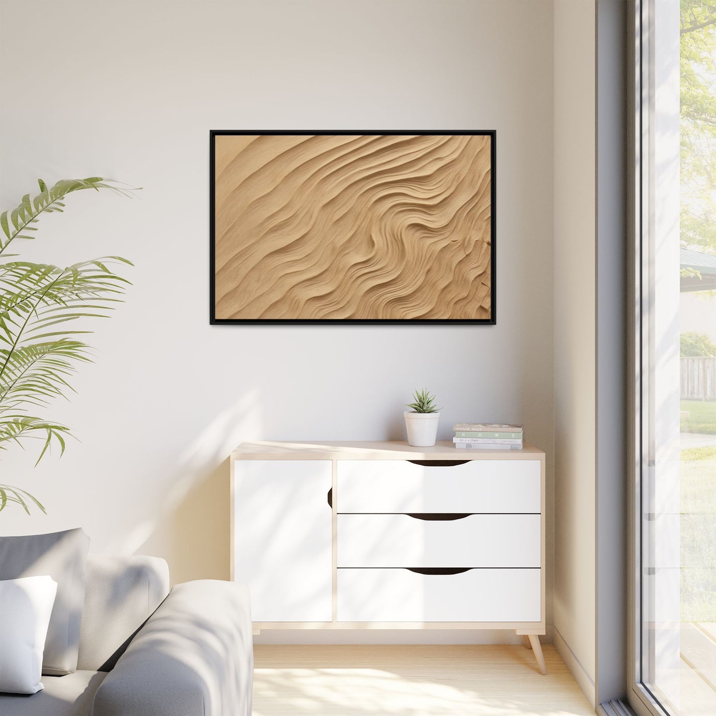 Wind Inspired Wood Artwork