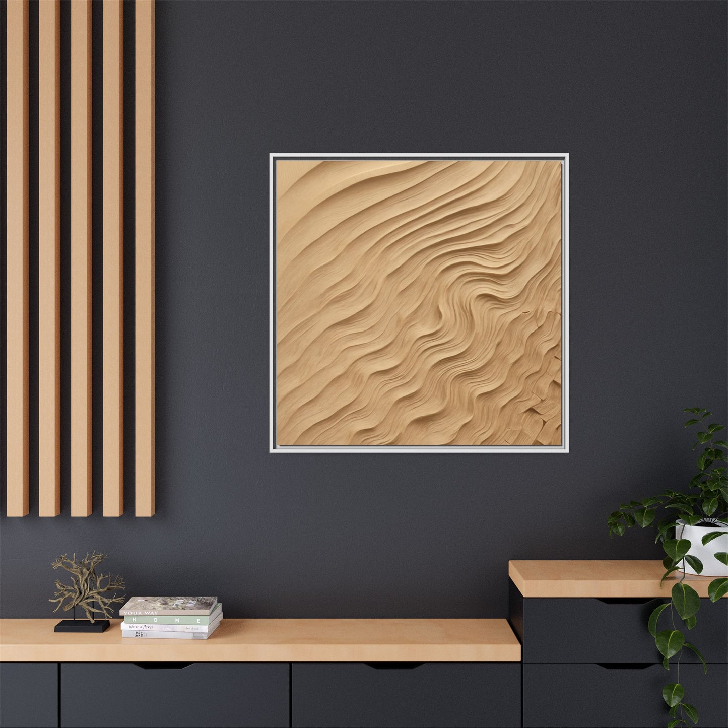 Wind Inspired Wood Artwork