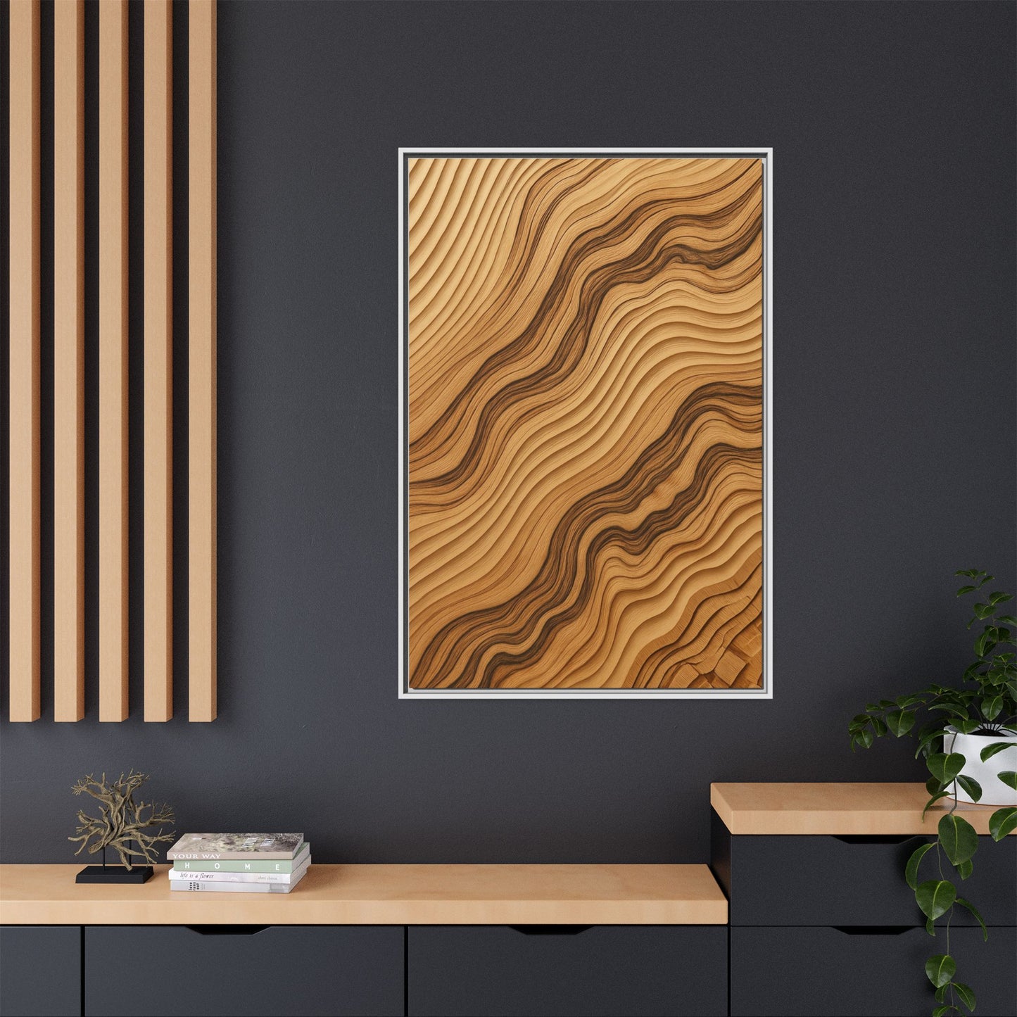 Wind Inspired Wood art