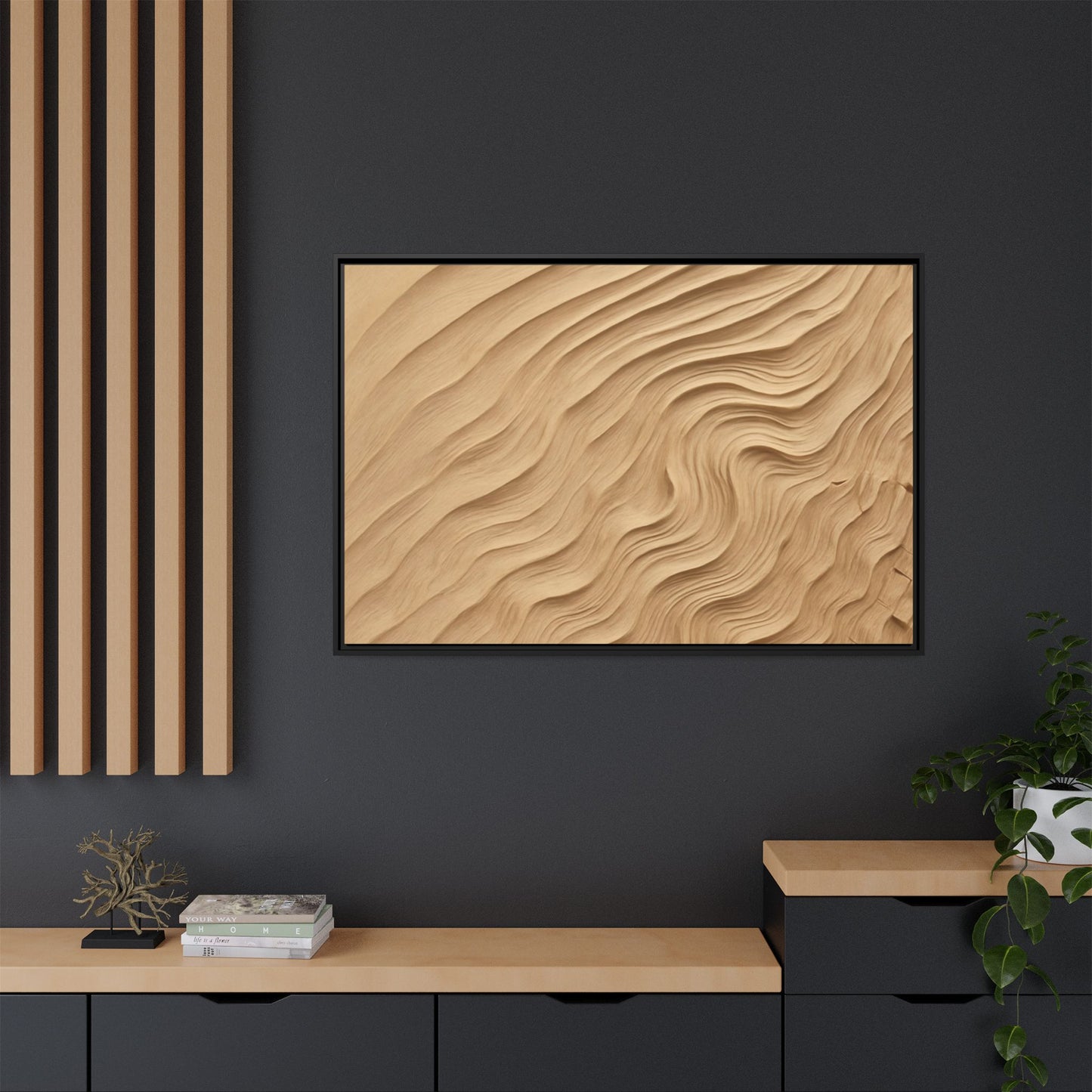 Wind Inspired Wood Artwork