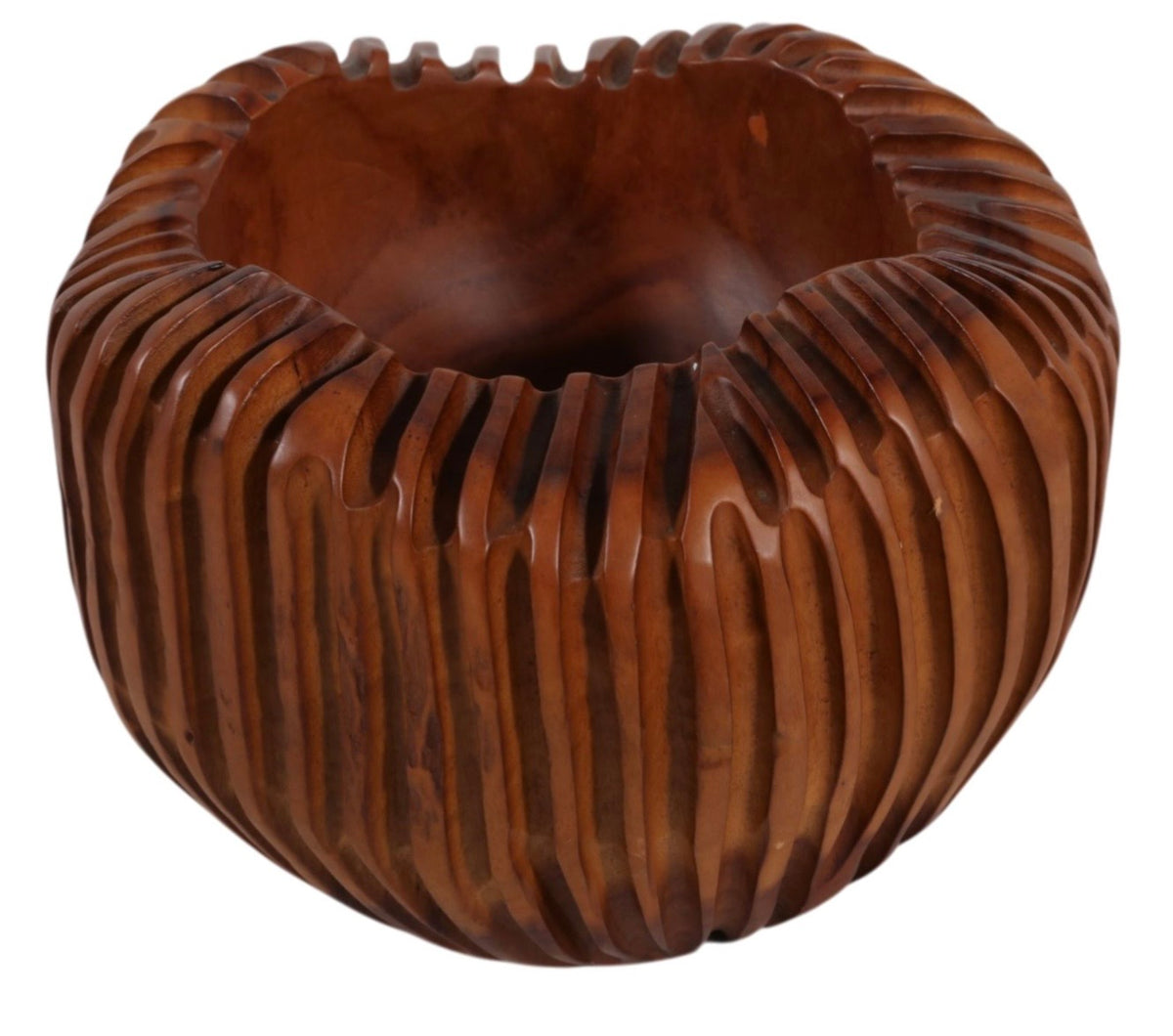 Siena Canyon Wood Vessel