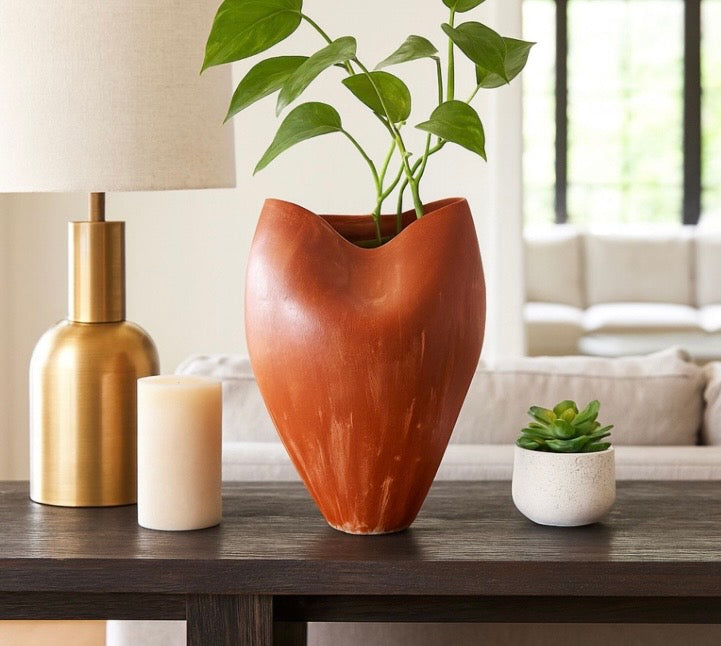 The Sedona Terracotta Pinch Vessel
