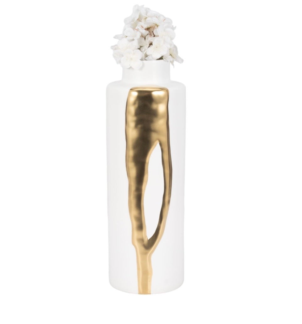Verona Alabaster Column Vase