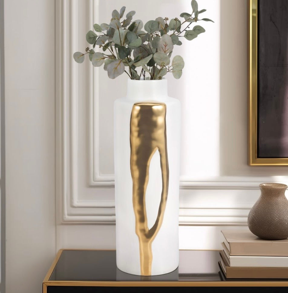 Verona Alabaster Column Vase