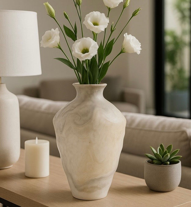 The Ethereal Frosted Vase