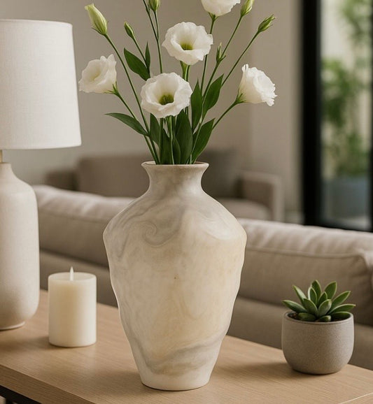 The Ethereal Frosted Vase