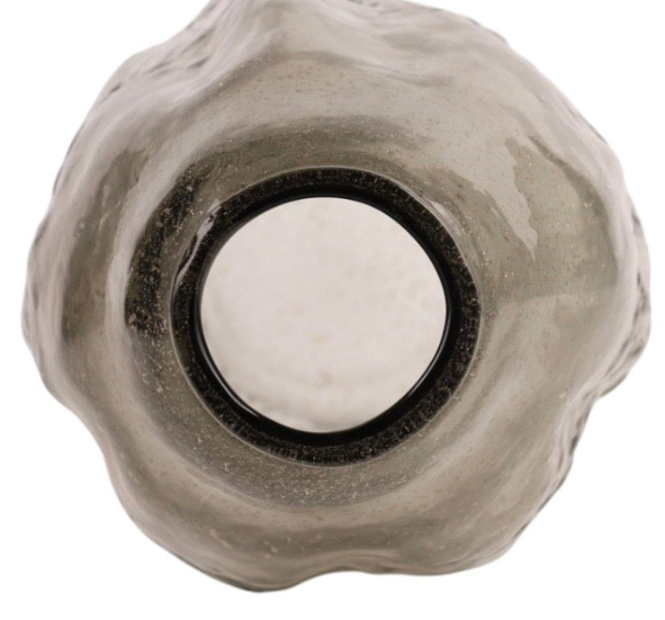 The Tall Organic Textured Glass Vase