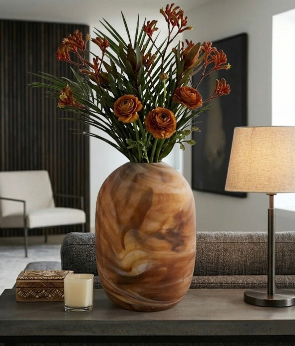 Desert Canyon Glass Vessel
