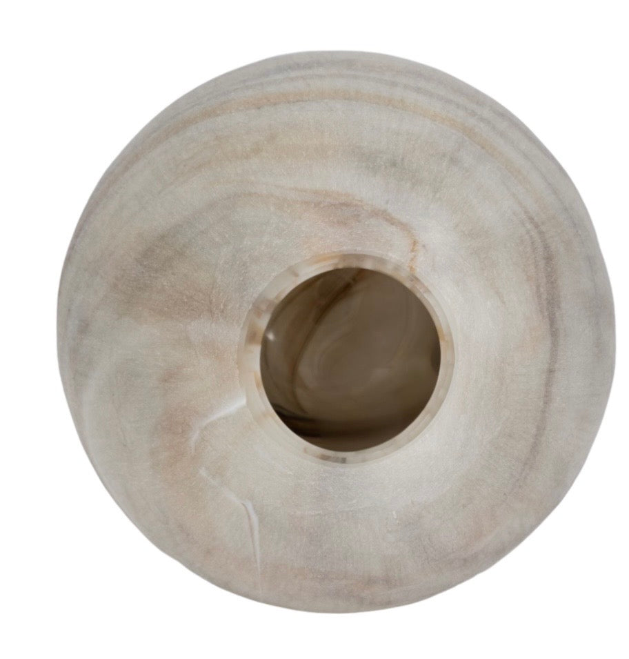 The Driftwood & Marble Dipped Vase