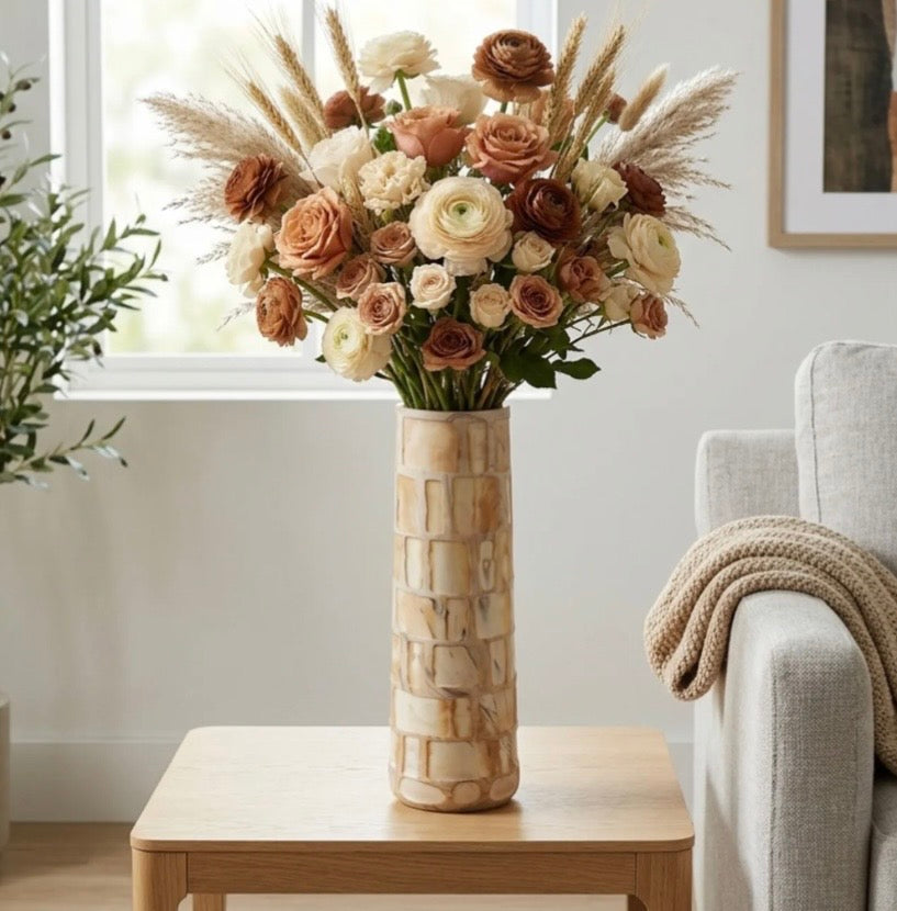 The Mosaic Glass Vase