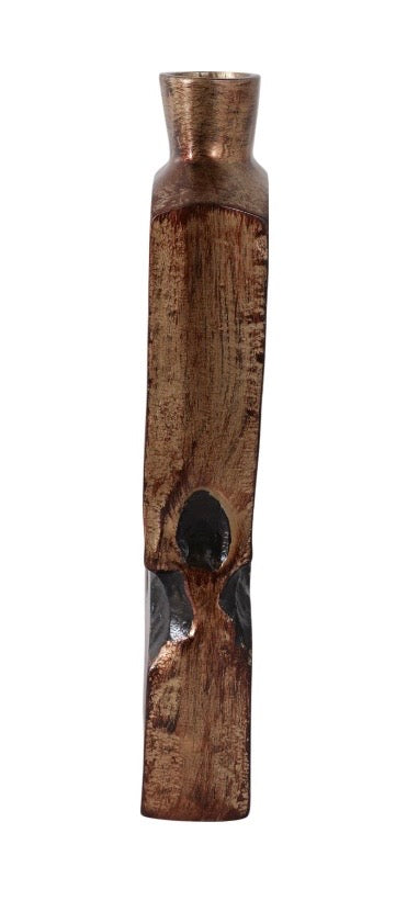 The Rustic Bronze Sculptural Bottle
