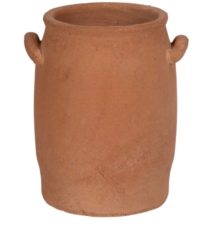 Terracotta Handled Vase