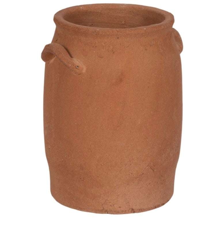 Terracotta Handled Vase