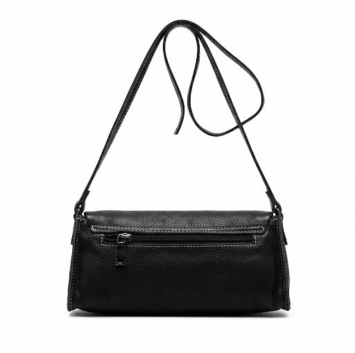 The Minimalist Pebbled Leather Crossbody Bag