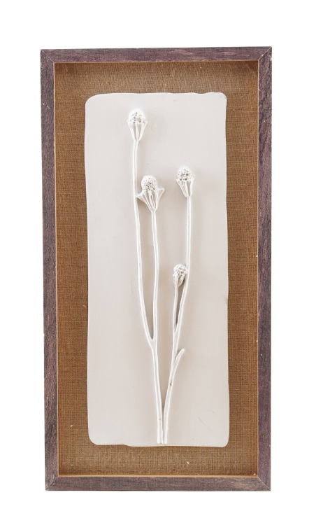 Florence Botanical Relief Framed Art