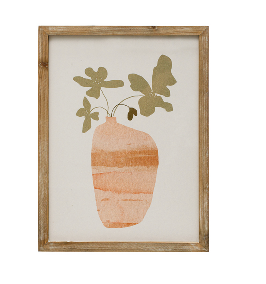 Modena Botanical Vase Wall Art