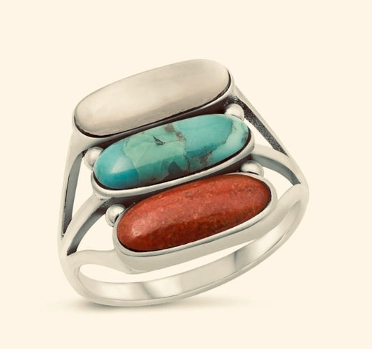 Sovereign Oval Silhouette Ring