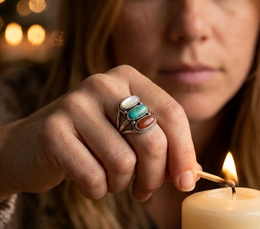 Sovereign Oval Silhouette Ring