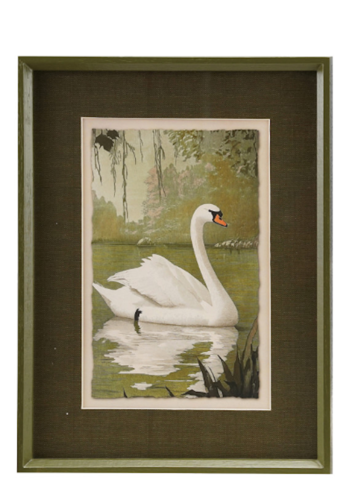 Verona Serenade Swan Print Set