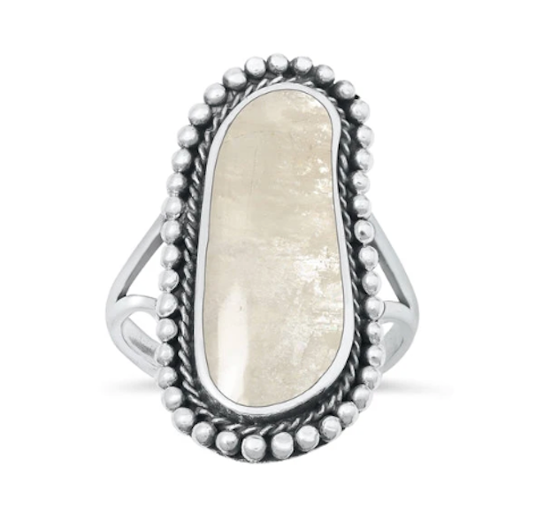 Golden Hour Heirloom Moonstone Ring