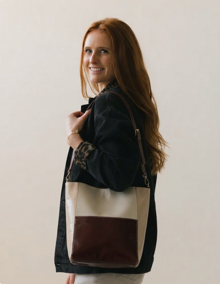 The Bella Corsa Leather Shoulder Bag