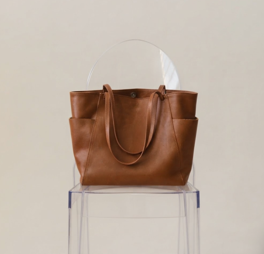 Artisan Everyday Leather Shoulder Tote Bag