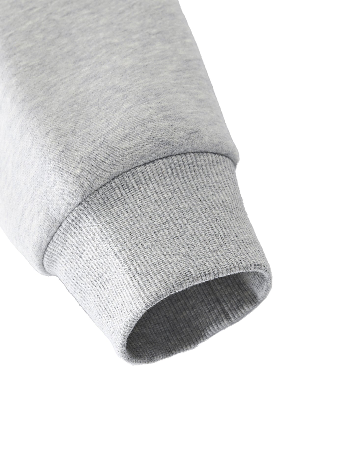 Essential Floral Fleece Mock-Neck Crew Sweatshirt