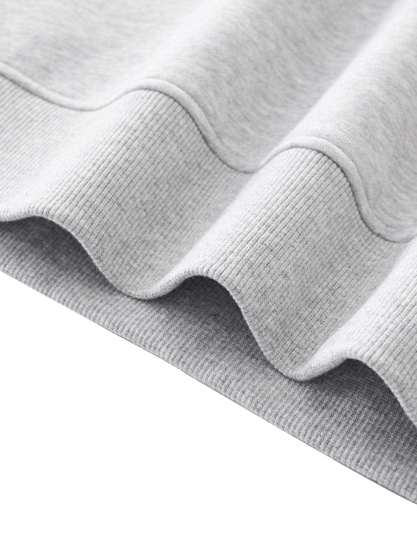 Essential Floral Fleece Mock-Neck Crew Sweatshirt